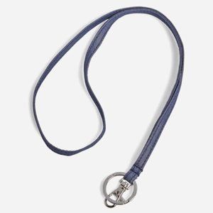 Vera Bradley Lanyard Moonlight Navy Solid NWT